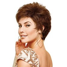 Gabor INSTINCT Wig Petite/Average Cap 829+ Dark Cinnamon Mist Short Layered Shag