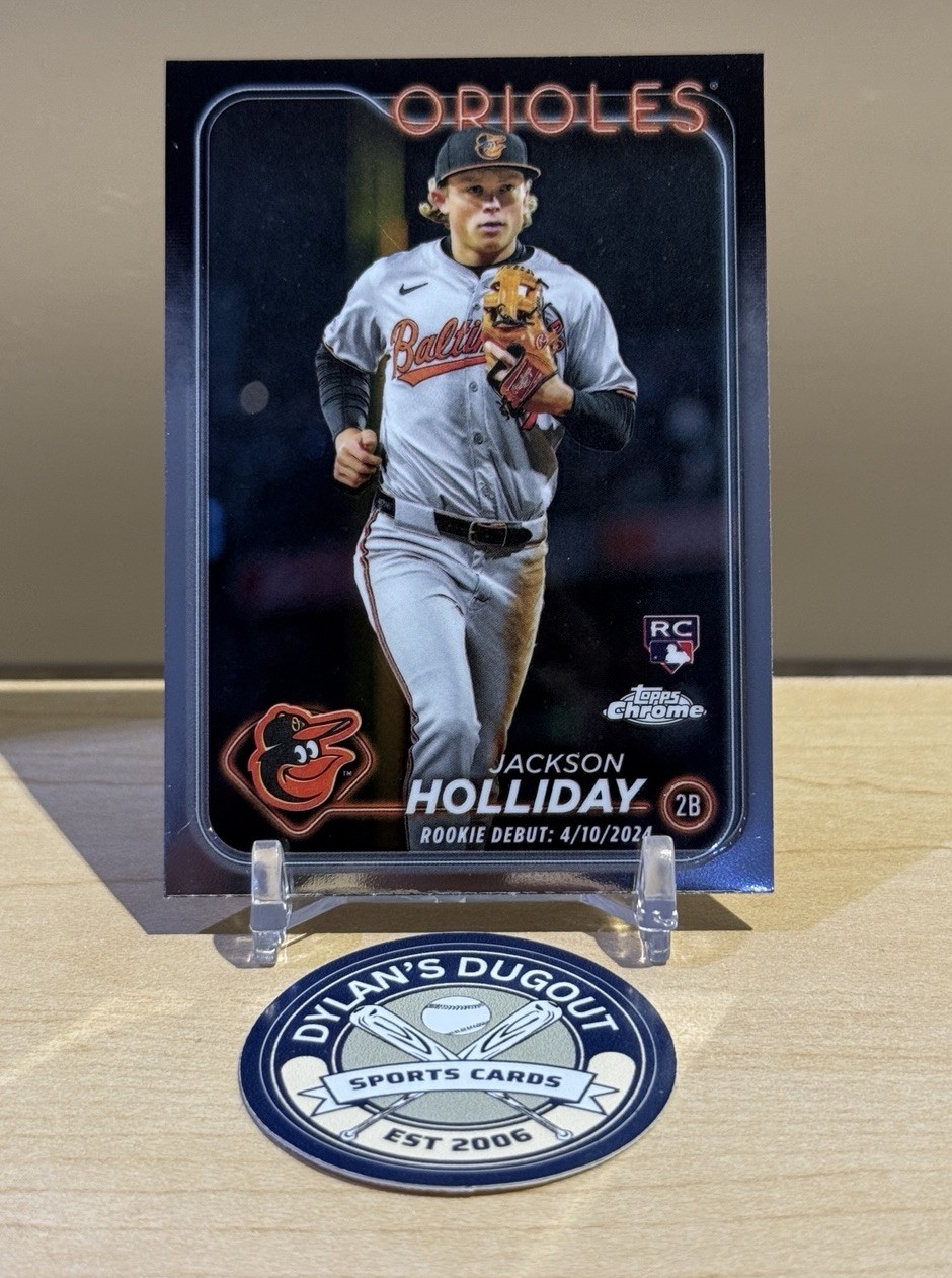 2024 Topps Chrome Update Series - Rookie Debut Jackson Holliday #USC89 (RC)