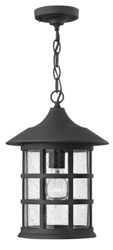Hinkley Freeport 14" High Black Outdoor Lantern Hanging Light - Picture 3 of 10