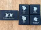 2024 Morgan & Peace Dollar 6 coin Reverse Proof, Proof & Unc Set, OGP, COA