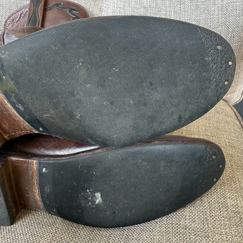Lucchese ‘Classics’ Handmade Men’s Boots Florence Buffalo Roper Size 10 L3555.R9 - Picture 13 of 23