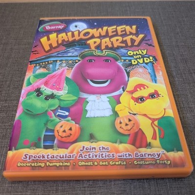 Barney Halloween Party DVD 2009 Kids Spooky Fun w/ Slipcover