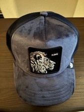 Goorin Bros The Farm Trucker Hat - Velour Lion - NWT Limited Edition King
