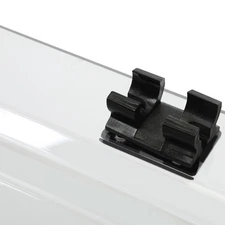 For 2015+ Kawasaki Mule Pro FXT DXT DX FX Scratch Resistant Flip Down Windshield