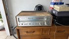 Pioneer SX-950 Vintage Stereo Receiver Silver Face with Wood Case