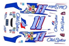  11 Ricky Craven Old Spice Chevy 1/32nd Scale Slot Car Waterslide Decals