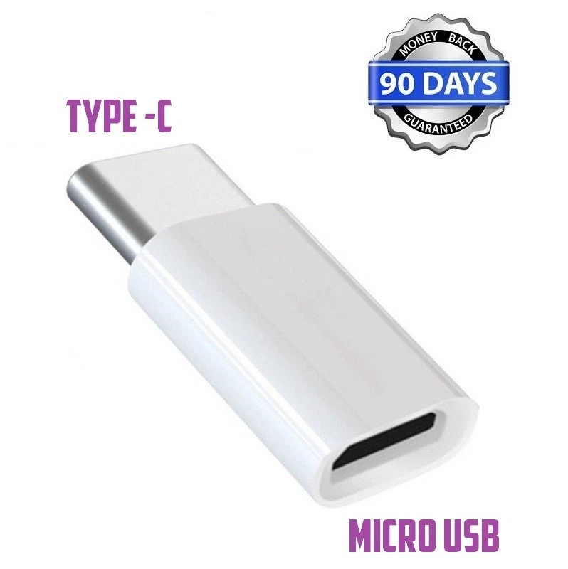 OEM Quality Micro USB to Type-C USB OTG Adapter Connector for Samsung,LG,Motorol - Image 3 of 4