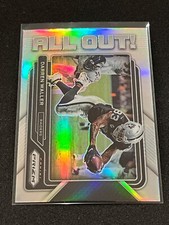 2022 Panini Prizm Football Darren Waller All Out! Silver Prizm #AO-18 - Raiders