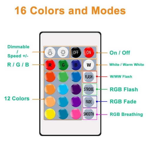 B22 E27 RGB 9W Led Light Bulb 16 Colour Changing Remote Controlled Bayonet Lamp - Picture 2 of 13