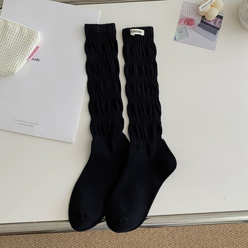 Damen-Winterstrümpfe Mit Mittlerer Röhre Weiche Warme Gestrickte Enge : - Bild 3 von 22