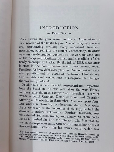 Books by Edward L. Ayers, Sidney Andrews & Eric Foner,The South After Civil War - Picture 15 of 24