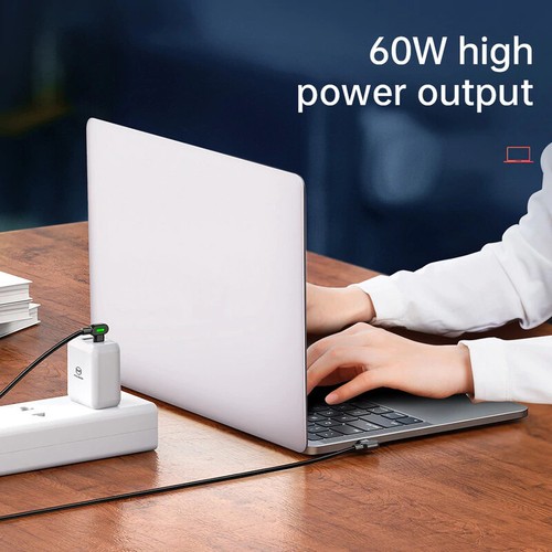 Mcdodo Right Angle USB C to USB C Fast Charger Cable 60W PD 3A Charging 1.5m 2m - Picture 2 of 10