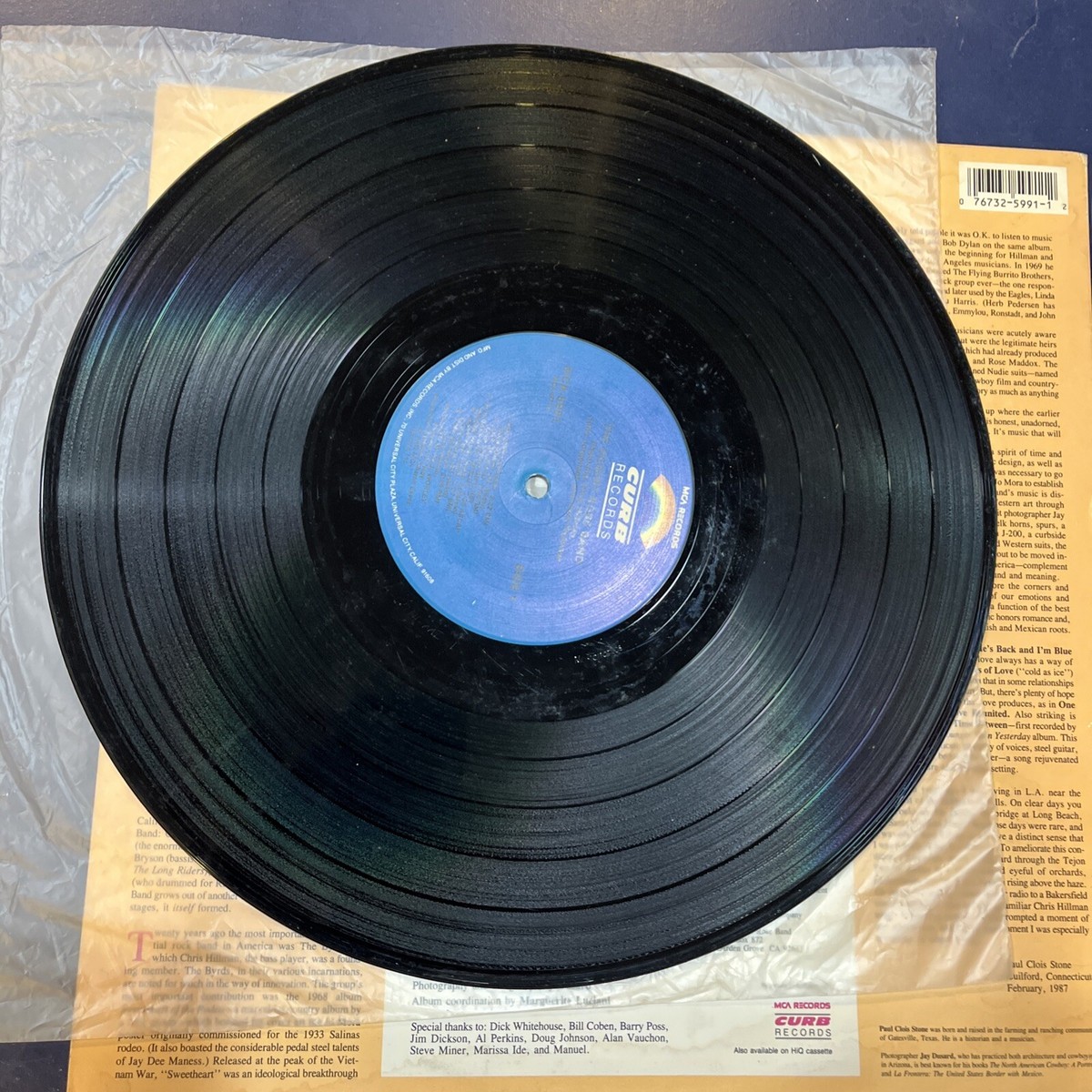 THE DESERT ROSE BAND - Self Titled Chris Hillman Lead Vocal 1987