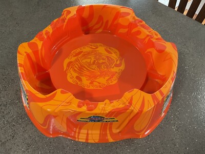 Dranzer Flame Field Beyblade Stadium Orange 18 Inch Great Condition