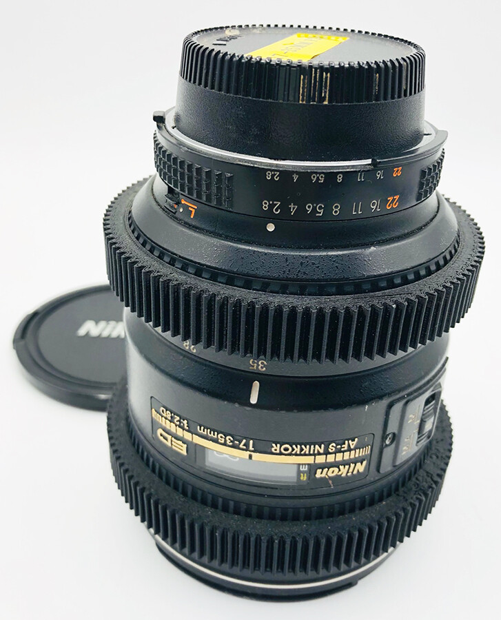 Nikon AF-S Zoom Nikkor 17-35mm f/2.8D IF-ED Lens. Japan