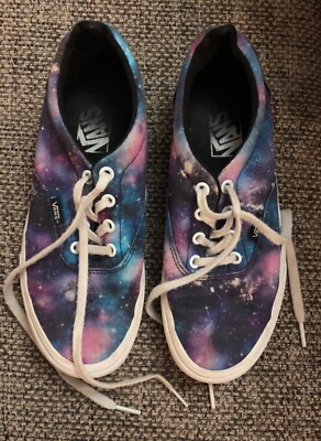 VANS Doheny Galaxy Skate Shoes Purple/Blue Size Womens UK
