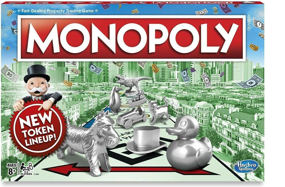 Original Genuine Hasbro Monopoly Classic Edition Family