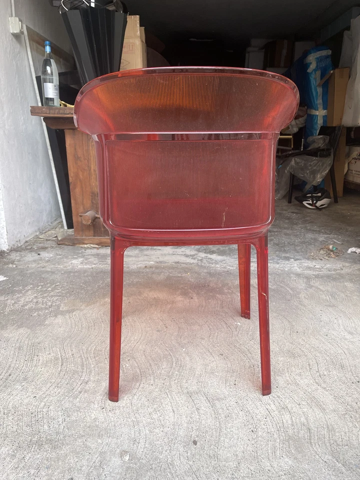 Sedie Kartell mod. Papyrus in Policarbonato Trasparente - Immagine 3 di 3