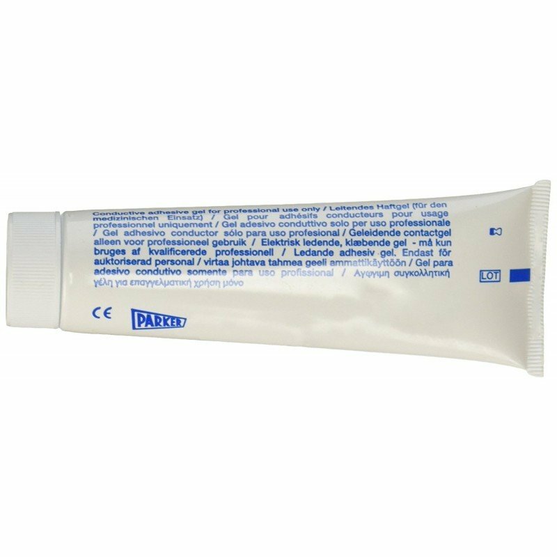 Parker Labs Tensive Conductive Adhesive Gel 50 g Tube 2260 Exp. 2018