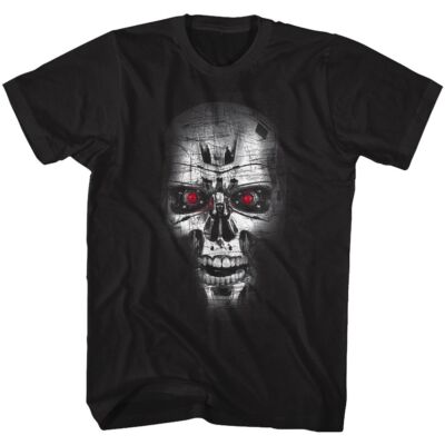 Terminator Imma Eat That Grape Kurzarm T-Shirt Herren Schwarz