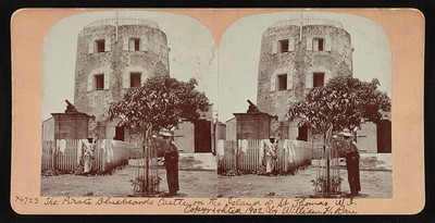 The pirate Bluebeard's castle on the island of St. Thomas, W. I. 1902