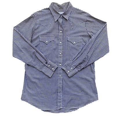 k*k様 USA製　Rockmount Ranch Wear TRU-WEST Vintage Tru West Rockmount Ranch Wear Womens 38 Check Western