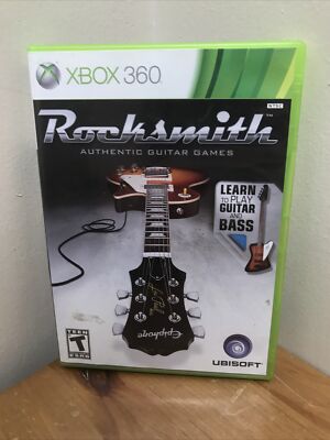XBOX 360 Rocksmith Guitar Video Game