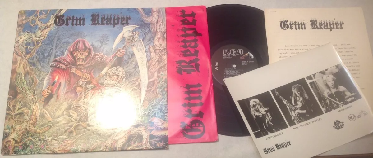 Rock you to hell, Grim Reaper LP