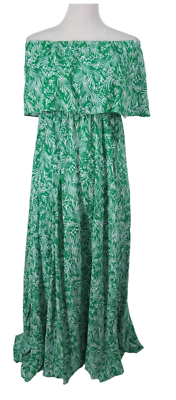 belt for flowy dress 1960s Fern Print Jersey Dress main image 1