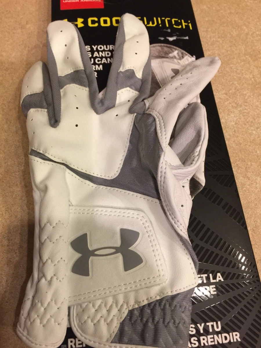 Under Armour Men s Coolswitch Golf Glove White Left Handed Size L