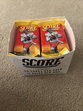 🔥2021 Score NFL Cello Fat Pack Box (12 PACKS) -Lawerence, Mac Jones, Trey Lance