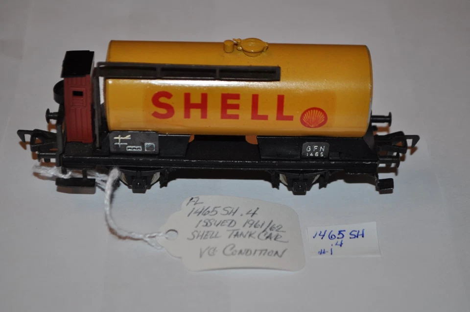 Fleischmann (1465 SH) (.4 Version) - 2-axle Tank Car w/Brake Cabin (SHELL) - #1 - Image 2 of 4