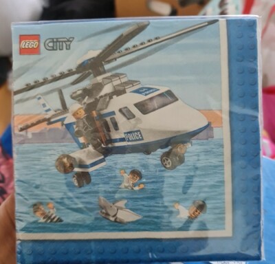 Lego City Designware Napins von 2011, 1x Packung mit 16.,,,2-lagig, selten.