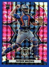2022 Panini Mosaic Baseball Card #234 Patrick Mazeika Pink Camo Rookie Card (RC)