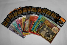1979 CMC Talking Baseball Cards Complete Set of 12 MINT in Packages, VERY NICE!!