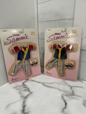 2 NEW Effanbee Doll Company Dress Me Sammie Outfits  Vintage Clothing For Dolls