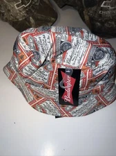 NWT Adult Officially Licensed Budweiser Beer Bucket Hat Sz S/M