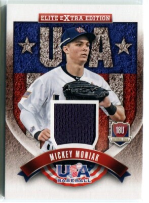 MICKEY MONIAK 2015 Panini Elite Extra Edition USA Baseball 18U