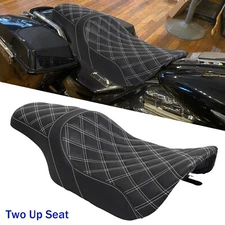 For Harley 97-07 Road King Classic FLHRC EFI FLHRI FLHR Driver & Passenger Seat