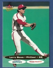 LARRY BOWA 2003 Fleer Ultra PROMO Stadium Giveaway #6 Phillies SGA Tastykake^