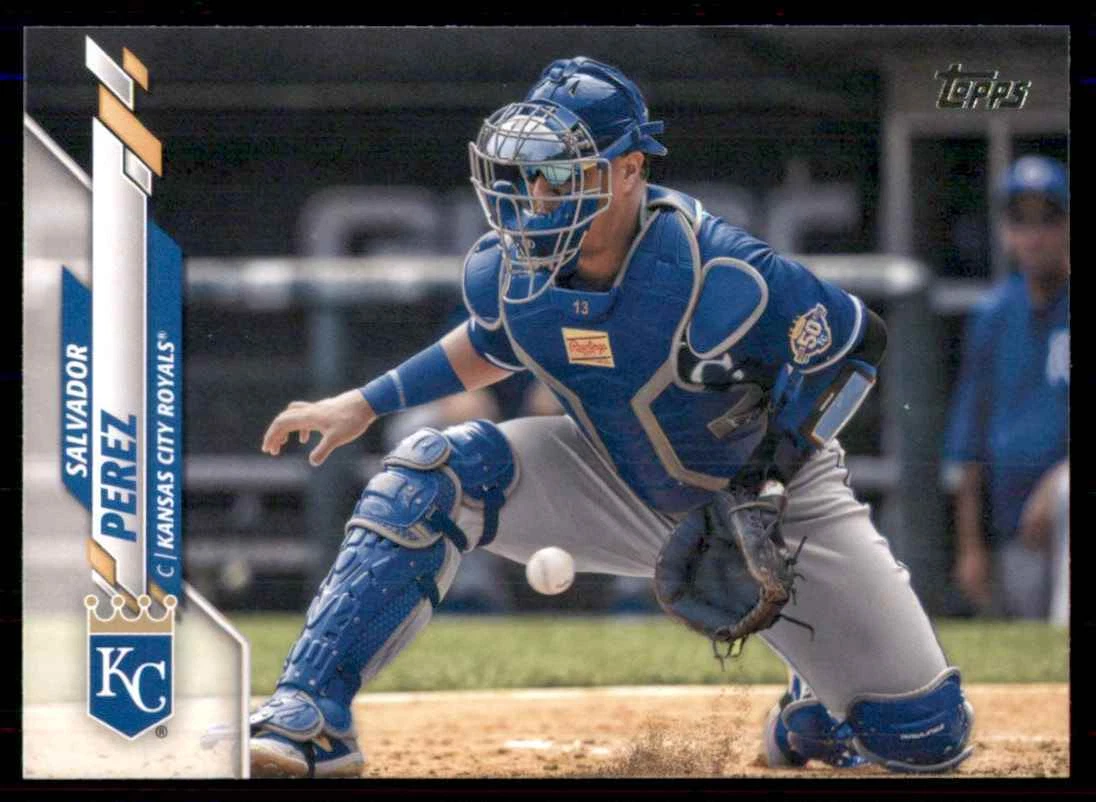 Salvador Perez trading card