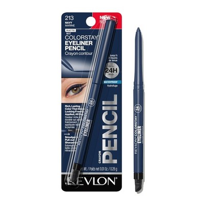 REVLON ColorStay Pencil Waterproof Eyeliner, Smudge-Proof, Eye Makeup with Built