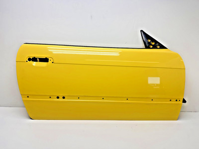 92 00 BMW E36 3 Series 2dr Coupe Convertible Right Outside Door Shell Yellow OEM
