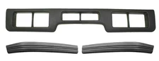 New Front Bumper Molding Trim Kit For 1992-1997 Ford F-150 F-250 F-350 / Bronco