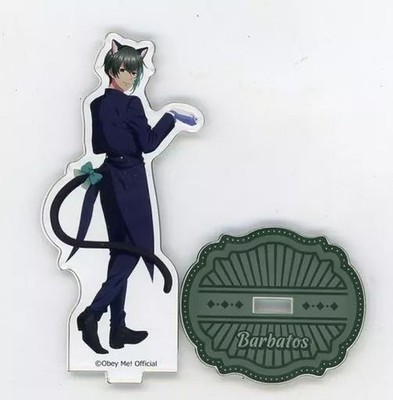 [Used] Acrylic stand/acrylic panel Barbatos ''Obey Me!×mixx garden Kuroneko