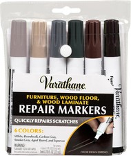 Wood Stain Repair Marker Kit Assorted Cool Tones Furniture Scratch Touch Up Pen