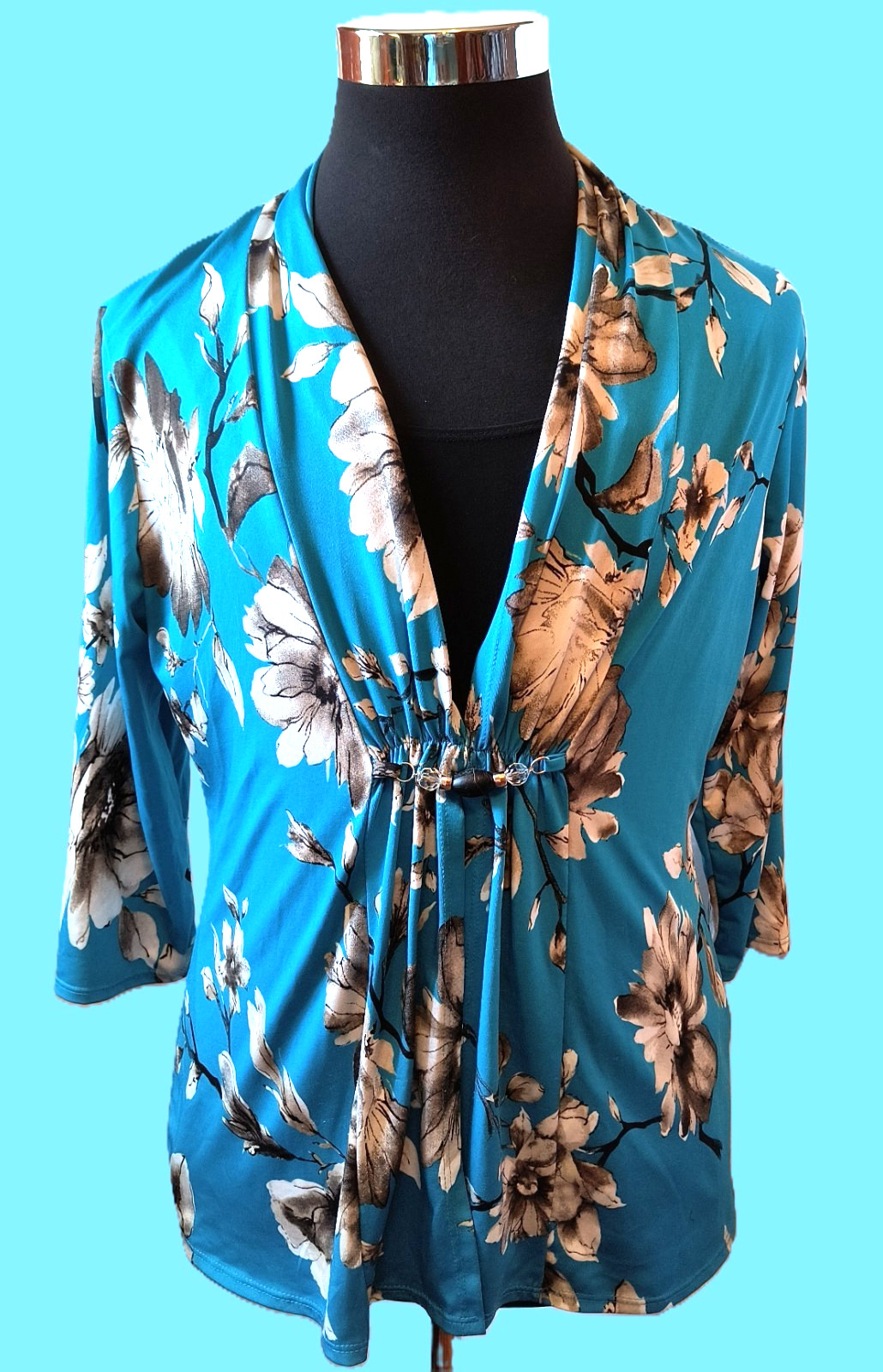 Notations Pullover Multicolor Floral Blouse Women… - image 1