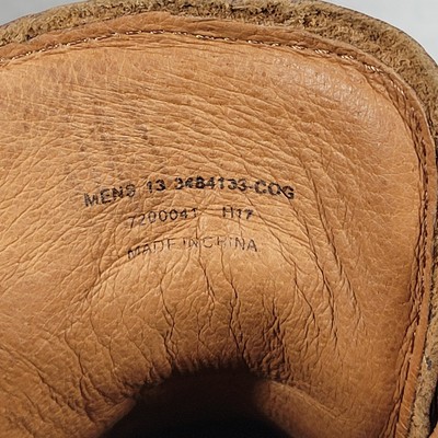 Frye George Norwegian Hiker Boots Mens 13 Brown Buckle  display picture 3