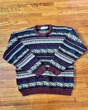 Robert Alan Vintage Sweater Acrylic Mens Size Medium Made In USA