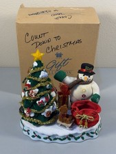 Avon AWonderful Countdown to Christmas Talking Lighted Snowman Advent Tree